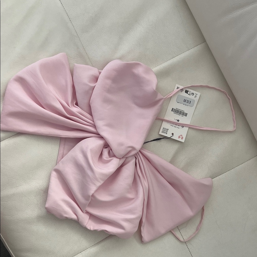 Zara Pink Crop Top